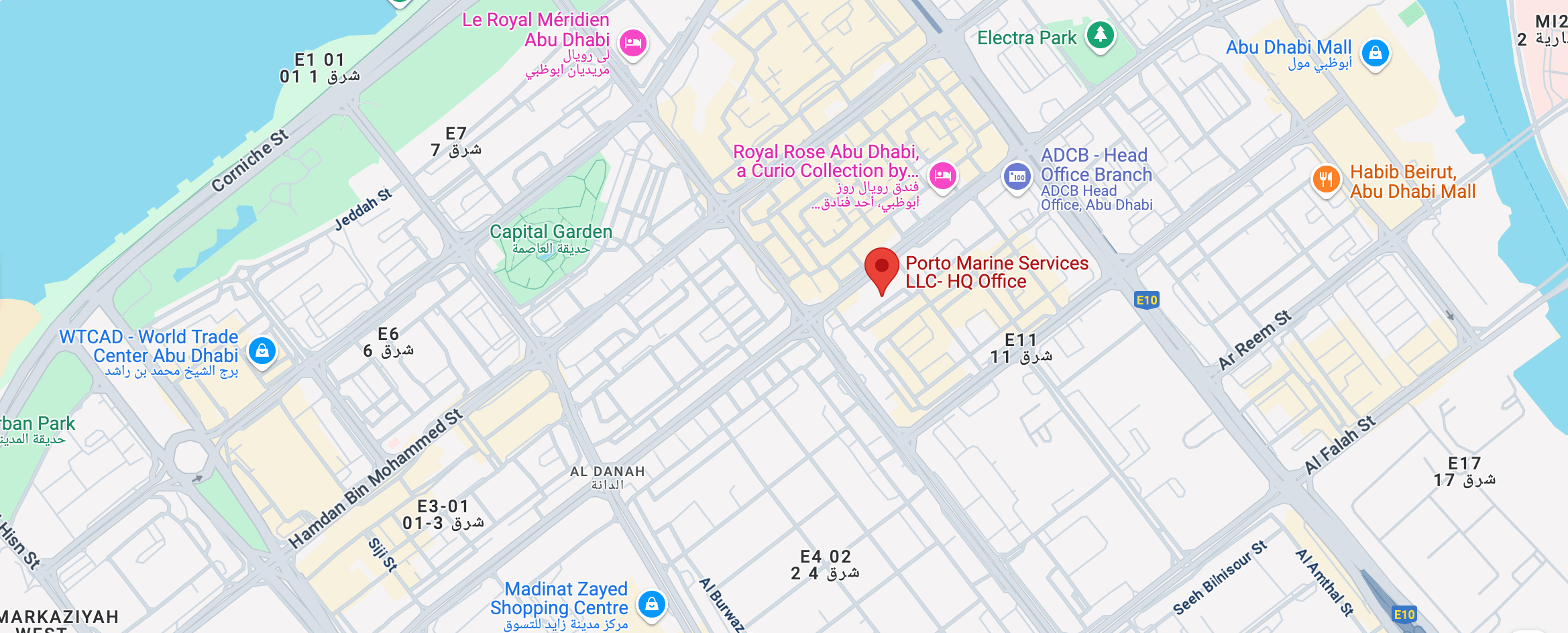 Porto Marine Services Headquarters Location